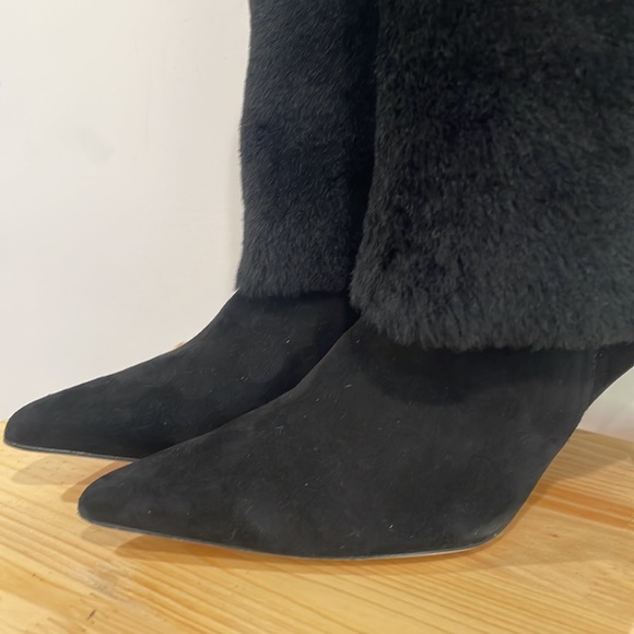 NWOT ALEXANDRE BIRMAN Eskimo Lamb Shearling Stiletto Boots - Picture 16 of 16